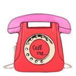 BlissGirl - Call Me Phone Purse - Red - Harajuku - Kawaii - Alternative - Fashion