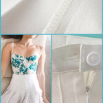 BlissGirl - High Waist Pleated Skirt - White / XS - Harajuku - Kawaii - Alternative - Fashion