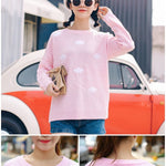 BlissGirl - Pastel Cloud Sweater - Pink - Harajuku - Kawaii - Alternative - Fashion