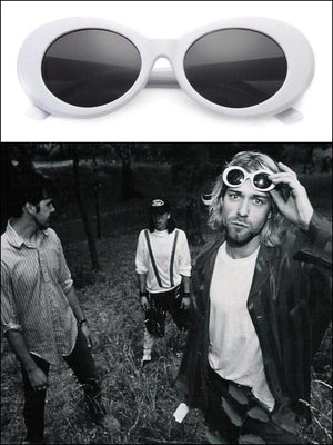 BlissGirl - Retro NIRVANA Kurt Cobain Sunglasses - Harajuku - Kawaii - Alternative - Fashion