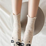 BlissGirl - Kawaii Animals Socks 5 Pack - Harajuku - Kawaii - Alternative - Fashion
