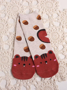 BlissGirl - Animal Socks - Squirrel - Harajuku - Kawaii - Alternative - Fashion