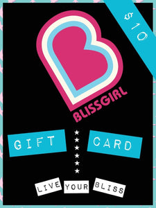 BlissGirl - BlissGirl Gift Card - $10.00 USD - Harajuku - Kawaii - Alternative - Fashion