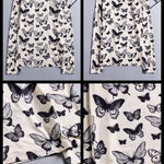 BlissGirl - Butterfly Beauty Long Sleeve Top - Harajuku - Kawaii - Alternative - Fashion