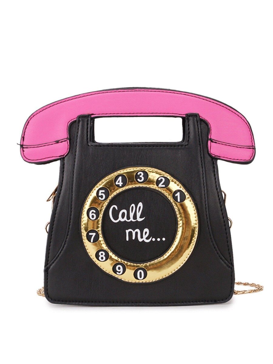 Kate Spade Call Me Chase Weekender Tote Novelty Telephone Dial Handbag USED  | eBay