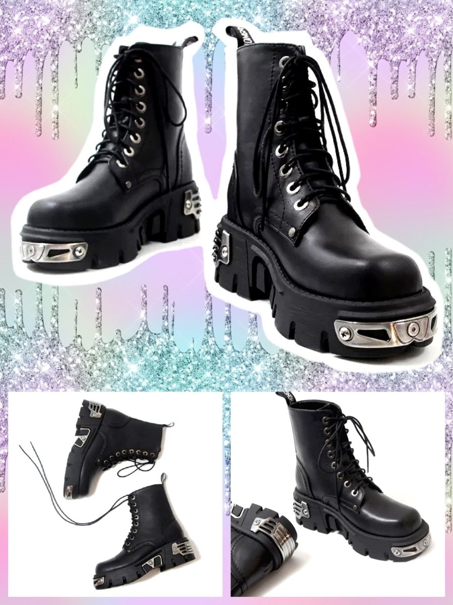 BlissGirl - Cybergoth Boots - Harajuku - Kawaii - Alternative - Fashion