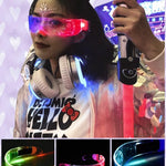 BlissGirl - CyberPunk LED Glasses - Harajuku - Kawaii - Alternative - Fashion