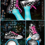BlissGirl - ElectroMagnetic Skater Shoe - 6 - Harajuku - Kawaii - Alternative - Fashion