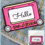 BlissGirl - Etch-a-Sketch Enamel Pin - Pink - Harajuku - Kawaii - Alternative - Fashion