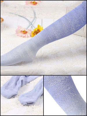 BlissGirl - Gradient Lace Stockings - Purple / One Size - Harajuku - Kawaii - Alternative - Fashion