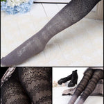 BlissGirl - Gradient Lace Stockings - Black / One Size - Harajuku - Kawaii - Alternative - Fashion