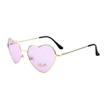 BlissGirl - Heart Sunglasses - Light Purple - Harajuku - Kawaii - Alternative - Fashion