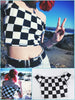BlissGirl - Hot Checkers Crop Top - L - Harajuku - Kawaii - Alternative - Fashion