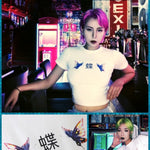 BlissGirl - I’m Your Butterfly Tee - S - Harajuku - Kawaii - Alternative - Fashion
