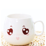 BlissGirl - Kawaii Emoji Coffee Mugs - In Love / No Lid - Harajuku - Kawaii - Alternative - Fashion