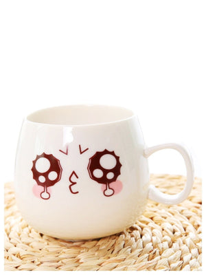 BlissGirl - Kawaii Emoji Coffee Mugs - Sad / No Lid - Harajuku - Kawaii - Alternative - Fashion