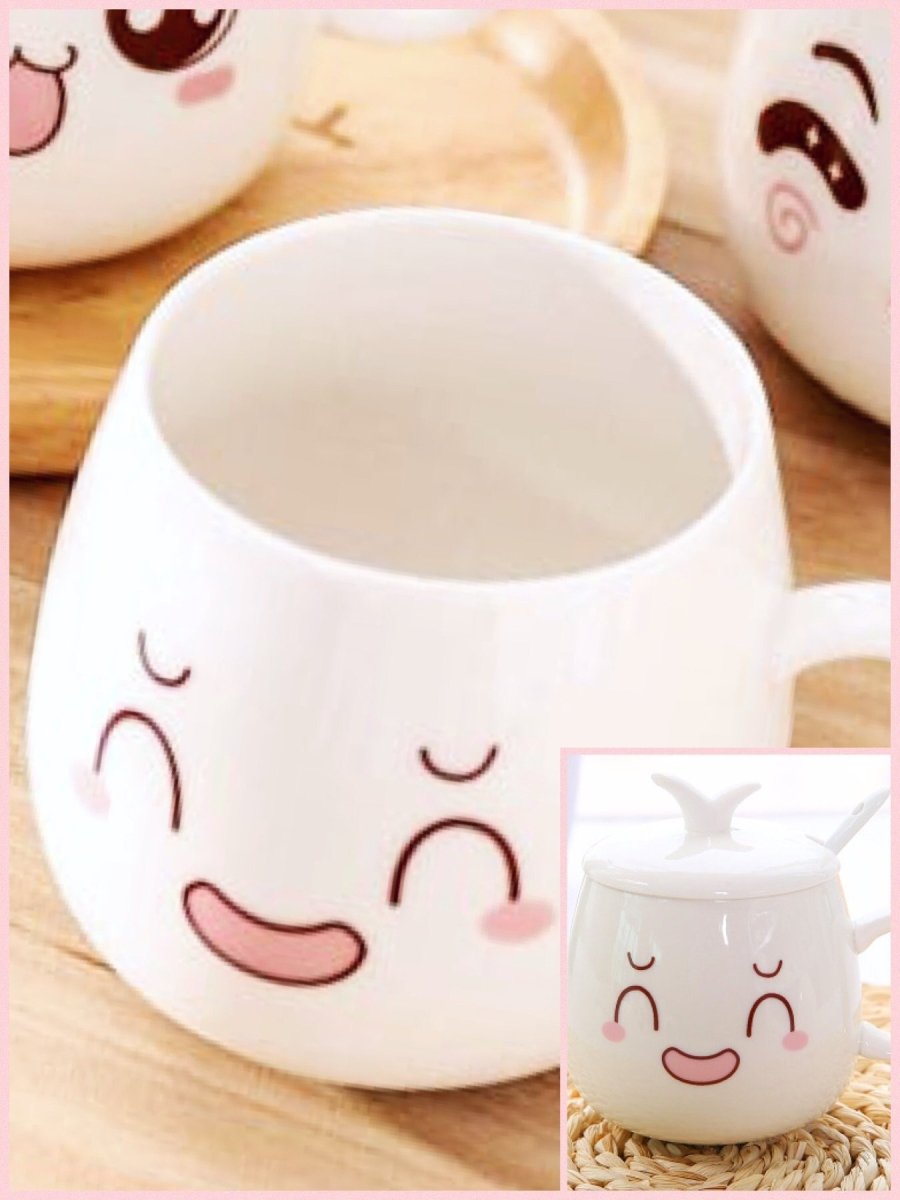 Kawaii Emoji Coffee Mugs – BlissGirl