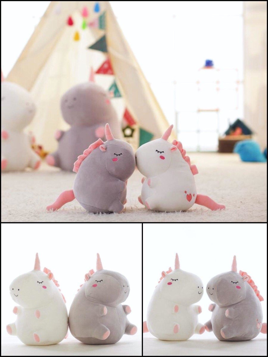 BlissGirl - Kawaii Fat Unicorn Stuffed Animal - Harajuku - Kawaii - Alternative - Fashion