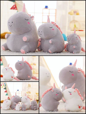 BlissGirl - Kawaii Fat Unicorn Stuffed Animal - Harajuku - Kawaii - Alternative - Fashion