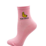 BlissGirl - Kawaii Fruit Socks - Bananas / One size - Harajuku - Kawaii - Alternative - Fashion