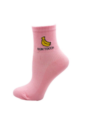 BlissGirl - Kawaii Fruit Socks - Bananas / One size - Harajuku - Kawaii - Alternative - Fashion
