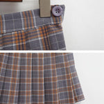 BlissGirl - Kawaii Plaid Pleated Tennis Skirt - Harajuku - Kawaii - Alternative - Fashion