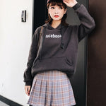 BlissGirl - Kawaii Plaid Pleated Tennis Skirt - Brown / M - Harajuku - Kawaii - Alternative - Fashion