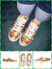 BlissGirl - Lemon Tree Vegan Leather Sneakers - 12 - Harajuku - Kawaii - Alternative - Fashion