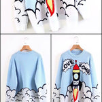 BlissGirl - Love Bomb Rocket Sweater - Harajuku - Kawaii - Alternative - Fashion