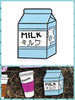BlissGirl - Milk Box Pin - Milk - Harajuku - Kawaii - Alternative - Fashion