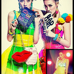 BlissGirl - Neon Club Dress - Harajuku - Kawaii - Alternative - Fashion