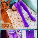 BlissGirl - Over The Knee Cosplay Socks - Purple - Harajuku - Kawaii - Alternative - Fashion