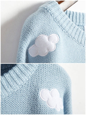 BlissGirl - Pastel Cloud Sweater - Harajuku - Kawaii - Alternative - Fashion