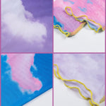 BlissGirl - Pastel Clouds Mesh Top - Harajuku - Kawaii - Alternative - Fashion