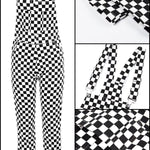 BlissGirl - Punky Checkered Overalls - Harajuku - Kawaii - Alternative - Fashion