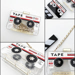 BlissGirl - Retro Cassette Tape Purse - Harajuku - Kawaii - Alternative - Fashion