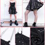 BlissGirl - Stars & Sparkles Skater Dress - Harajuku - Kawaii - Alternative - Fashion