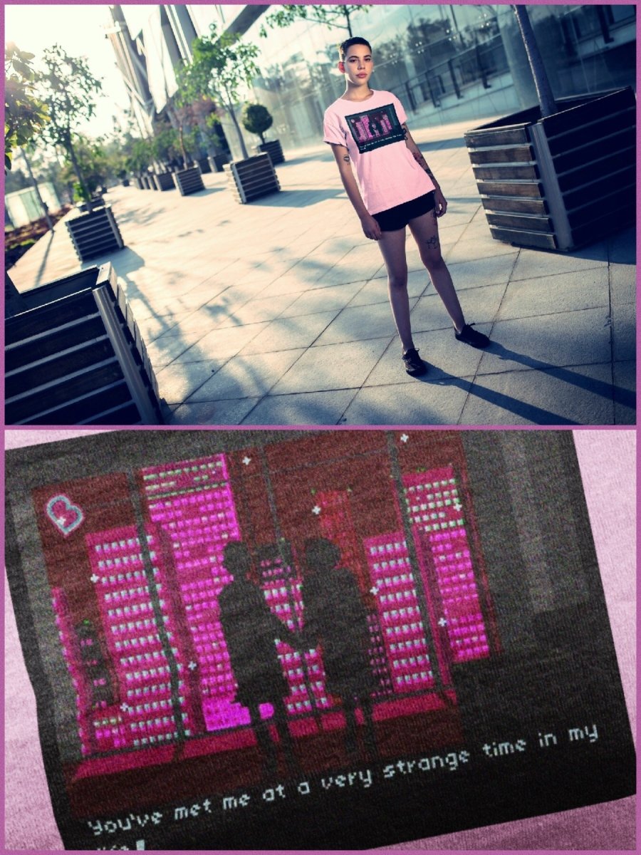 BlissGirl - Strange Part of My Life Tee - Pink / S - Harajuku - Kawaii - Alternative - Fashion