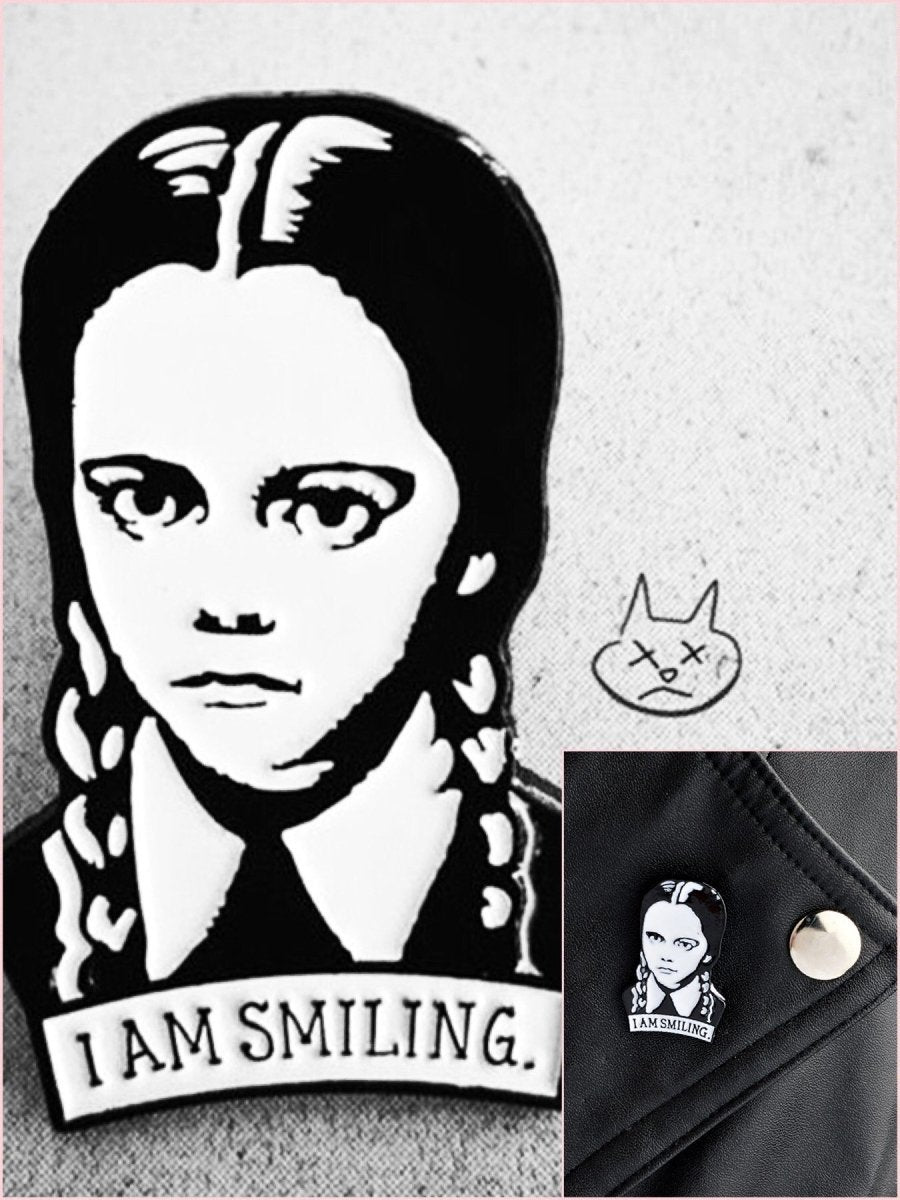 Wednesday Addams Rude Smiling Wednesday Addams